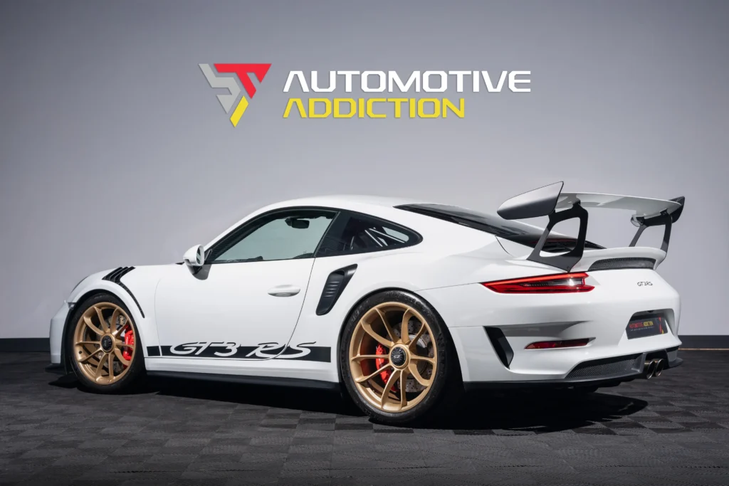 Porsche GT3 RS Carrera White