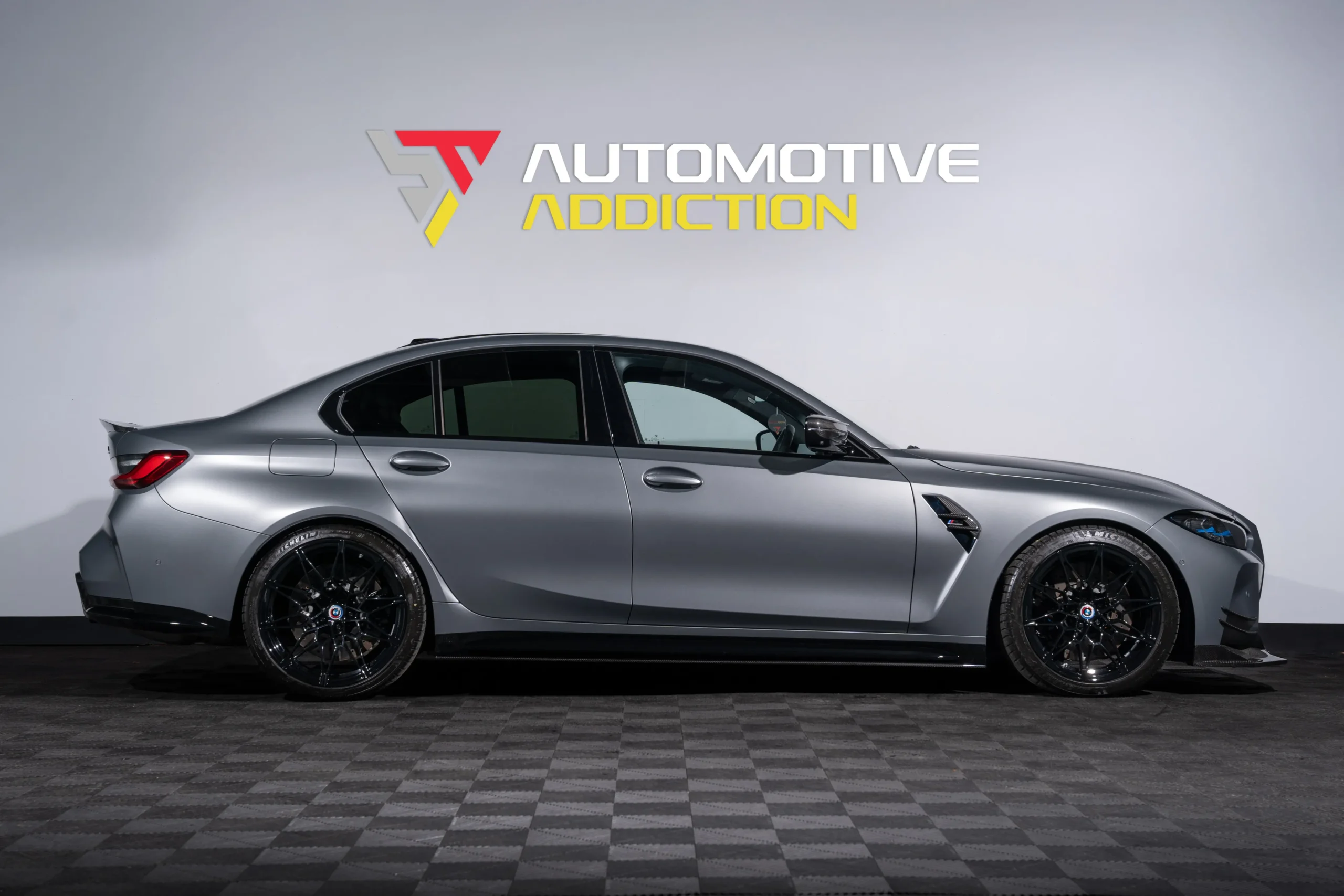 BMW G80 M3 Frozen Grey saloon