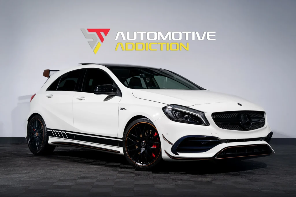 Mercedes A45 AMG White