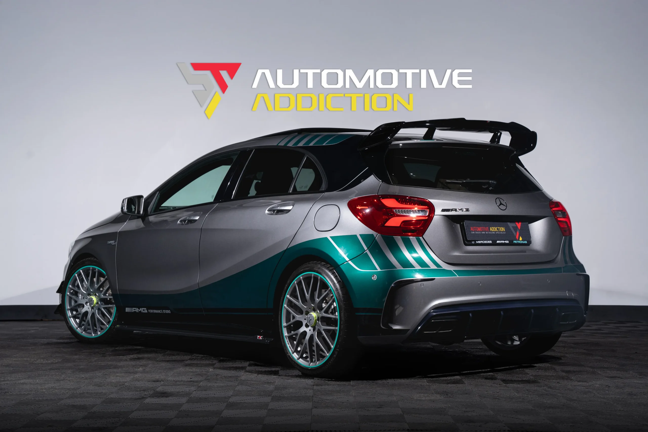 Mercedes A45 AMG Petronas Edition rear