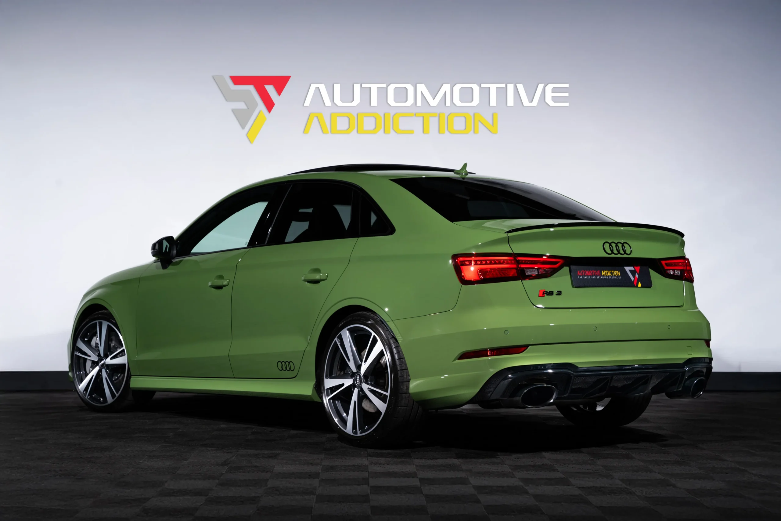 Olive Green Audi Exclusive